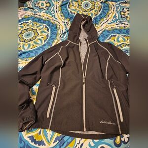 EUC Eddie Bauer Lined Hooded Jacket